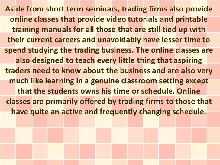 Options trading classes atlanta